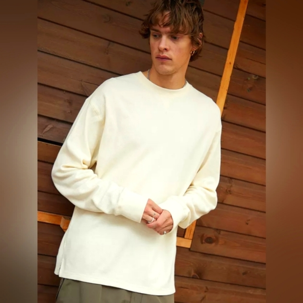 Urban Outfitters waffle crewneck